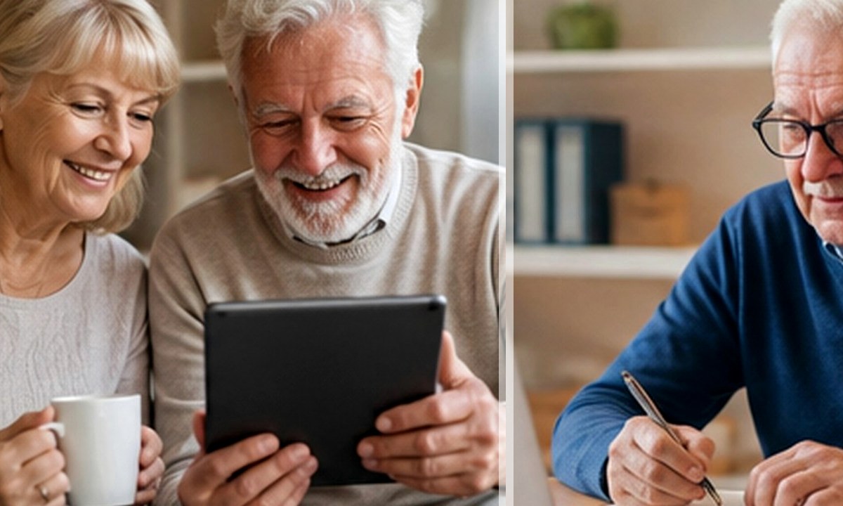 Older people using practical information at home